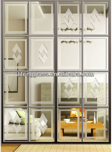 tempered acid etched home design frosted glass doors prices