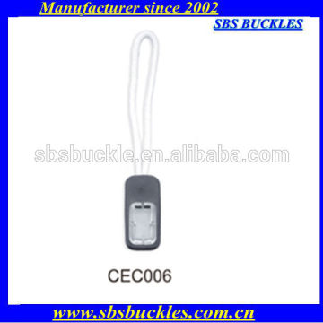 SBS plastic zipper puller for clothes CEC006