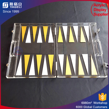 Manufacturer in China bespoke colored acrylic chessboard