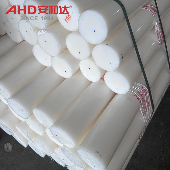 100mm HDPE Rod ສີຂາວ 100mm HDPE Rod white