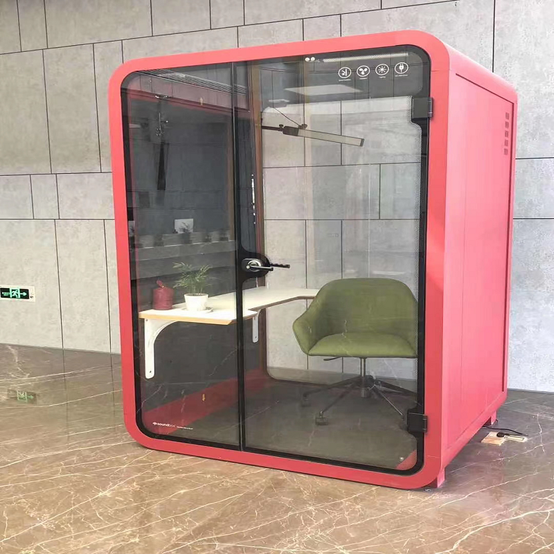 Soundproof Glass Booth