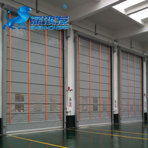 Logistics warehouse PVC fast rolling door