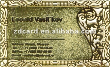 Metal card/gold card/silver card/gift card/promotion card