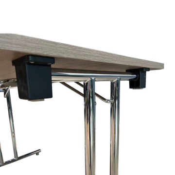 W570xH730mm Big Chrome folding table leg