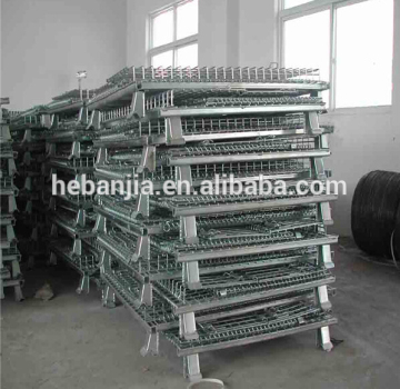 medium size portable storage cage/lockable storage cage/ steel metal storage cages