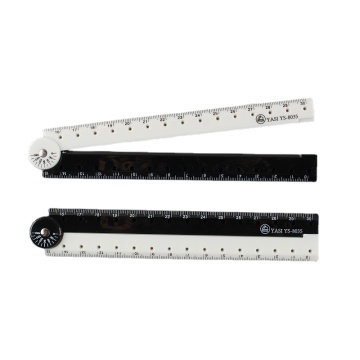 Creative Foldable Plastic Ruler 30cm - New Stationery Item