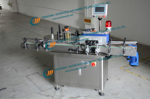 Auotmatic glass bottle label machine double side