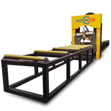 High Efficiency Structural Steel CNC Robotic H Beam Plasma Cutting Machine