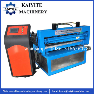 Sheet Metal Flattening Slitting Cutting Machine