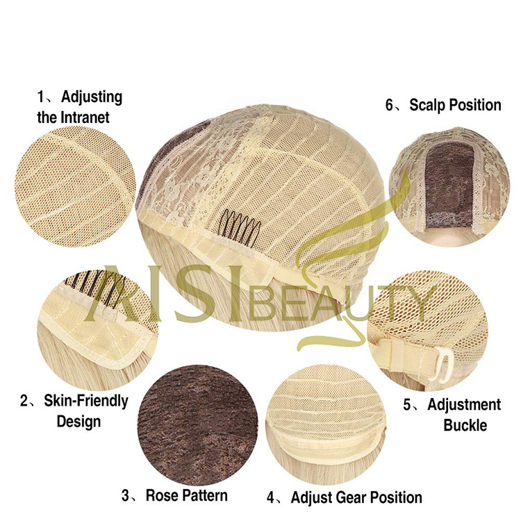 Aisi Beauty Wholesale Vendor Cheap Long Silky Straight Blonde Wig Swiss Lace Synthetic Hair For Black Women Lace Front Wig