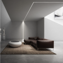 Customized Aluminum LED Profile Strip for Plaster Ceiling and Wall