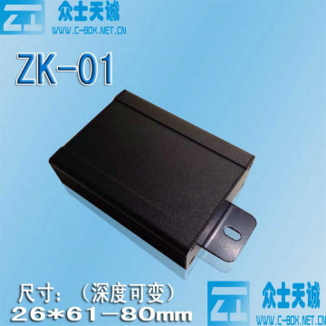 aluminum enclosure metal box media player box wifi router enclosure