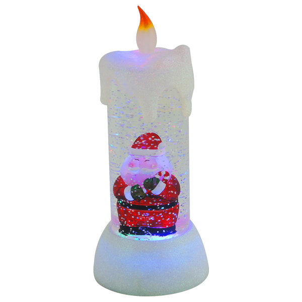 LED Acrylic Christmas Pillar Candle Light