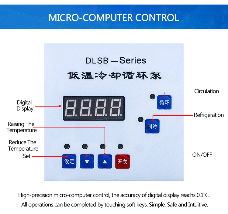 PID Temperature Control Recirculating Chiller for Rotary Evaporator