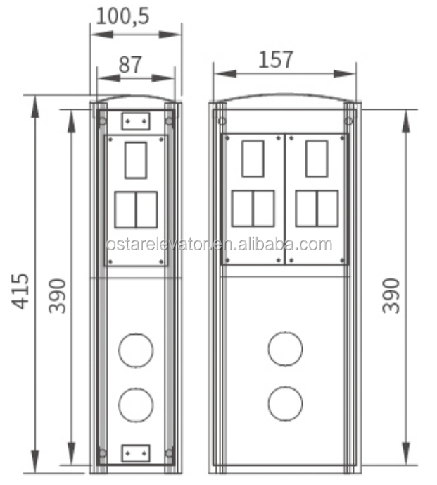 Elevator LOP Passenger Lift Hall Calls