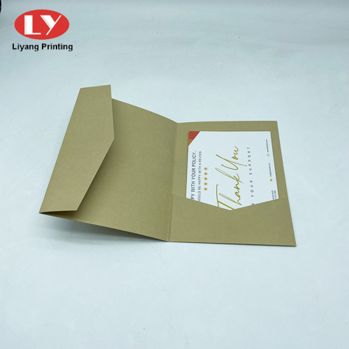 Pasta de envelope personalizada por suporte de papel de pérola por atacado