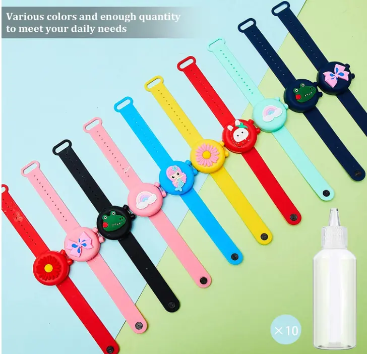 Silicone Sanitizer Bracelet