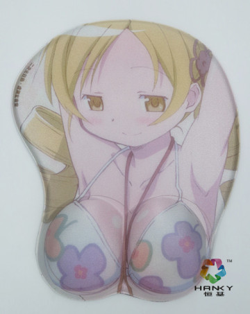 Brand new rubber mouse pad roll material 3d mouse pad sexy