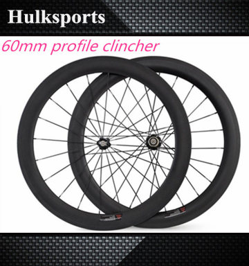 Carbon bicycle wheels 25mm clincher road bicycle carbon wheels