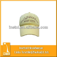 6 panels metal buckle and embroidery baseball cap