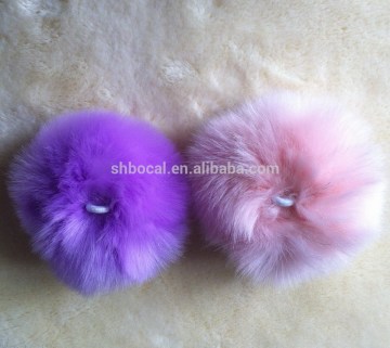 Colorful fake fur pompom ball 3cm to 16cm for DIY decorations for garments handbag hat