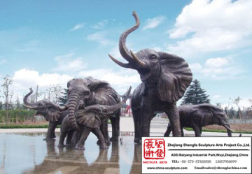 Custom Decoration Bronze Sculpture