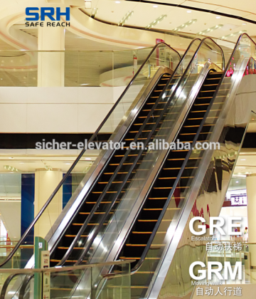 EN115 Indoor 35Degree 600mm Passenger Escalator