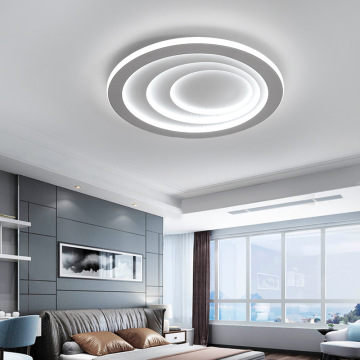 LEDER White Room Flush Ceiling Lights