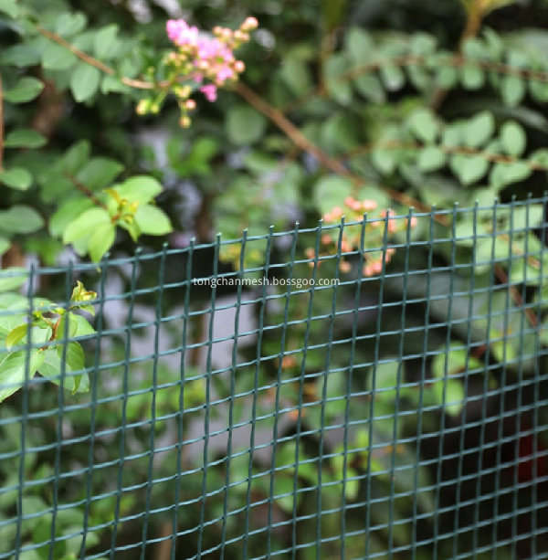 Recinzione in rete da giardino in plastica