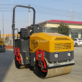 Road Mini Vibratory Roller 1.5 Ton Double Drum Road Roller Compactor