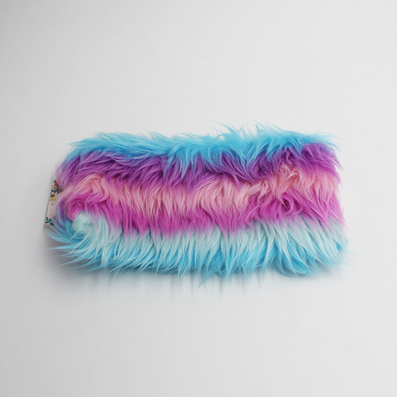 Cool Color Plush Pencil Case 1 Cool Color Plush Pencil Case 1