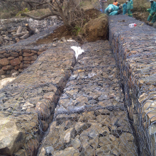 Hot Galvanized Gabion Basket Price 2m x 1m x 1m