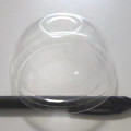 12oz Clear PLA Plastic Cold Cup Dome/Flat Lid