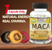 Organic Maca Supplement Men strength Maca Root Capsules