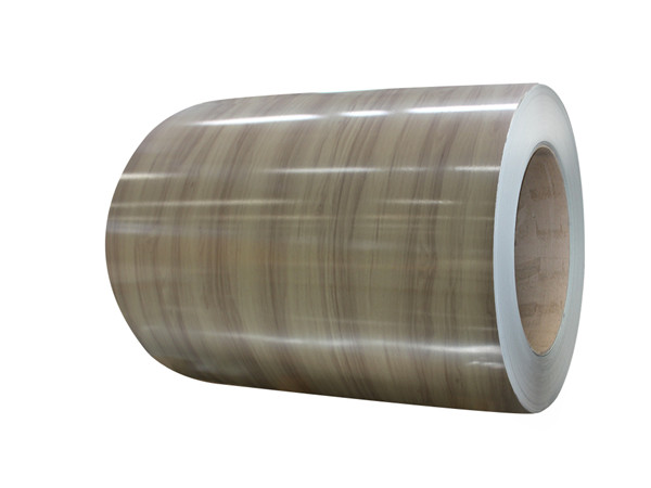 Wooden texture pre finished aluminum coil