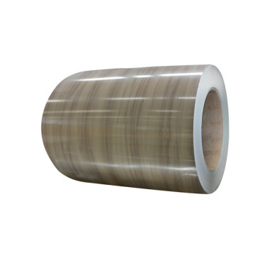 Wooden texture pre finished aluminum coil