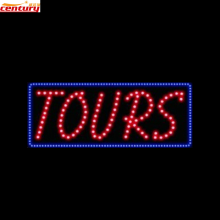 wholesale china factory price TOURS animated led sign
