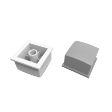 Grey Square Push Button Switch Cap SC119 Khan Switch Cap