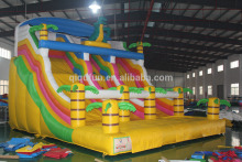 Amusement park tree house inflatable slide/ inflatable slide dry /giant inflatable slide