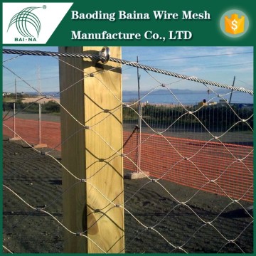 wire rope net for handrail