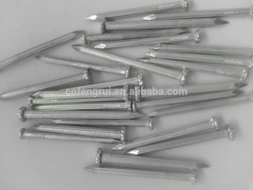 groove shank galvanized concrete nails