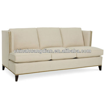 3 seater design fabric arabic living room sofas HDS975