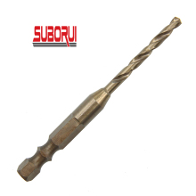 3.0mm Coffee Coating Double R Hex Shank Twist Drill Bit for Impact Driver