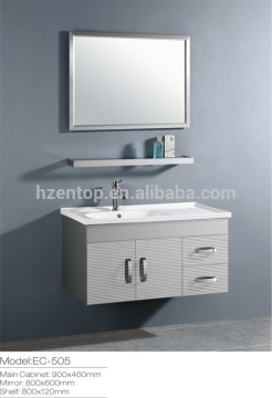Stainless steel furniture bath vanity cabinets