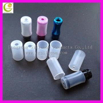 Donut e cigarette disposable silicone drip tip cap vaping needed test tips soft tip disposable e cigarette ecig