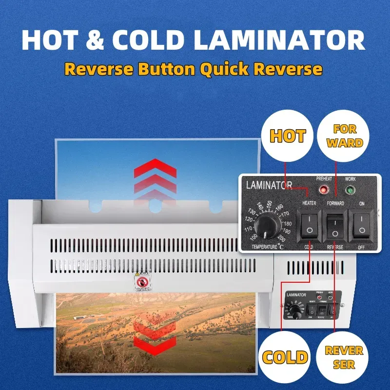 A3 Hot Laminator for Professional School and Office Use