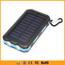 Portable Solar External Battery Charger Dual USB 10000mAh