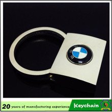 High-End Lock Shape Keychain with BMW