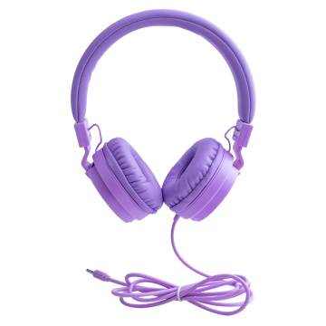 Headphones pour enfants casque câblé avec limite de volume 85 dB sur le casque d&#39;oreille pour enfants adolescents enfants filles garçons
