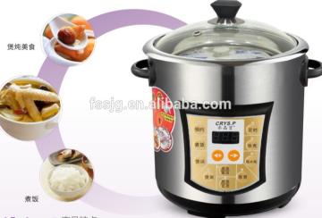 6L multi cooker with ceramic stew pot